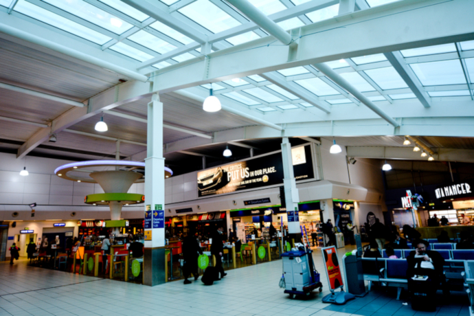 LTN Airport is the fifth busiest airport in the United Kingdom. 